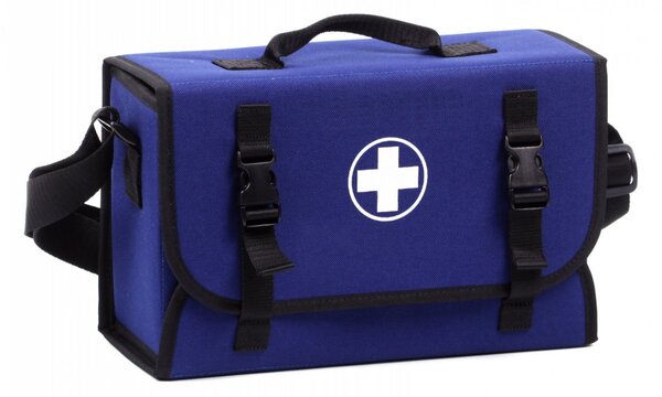 ŠTĚPAŘ Geanta medicala de prim ajutor pentru 10 persoane albastru