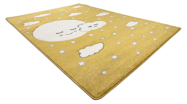 Covor PETIT MOON stele, nori aur