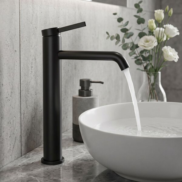 Baterie pentru baie Rea Rivo Black High