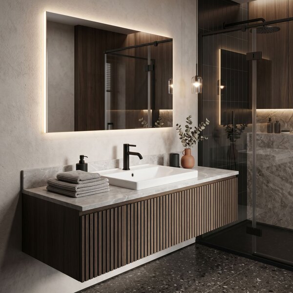 Baterie pentru baie Rea Rivo Black