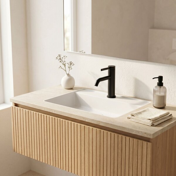 Baterie pentru baie Rea Rivo Black