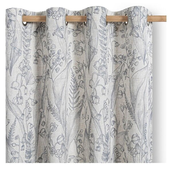 Draperie gri deschis 135x250 cm Selvetia – Restilo