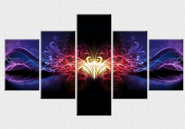Set tablou fosforescent Euforia