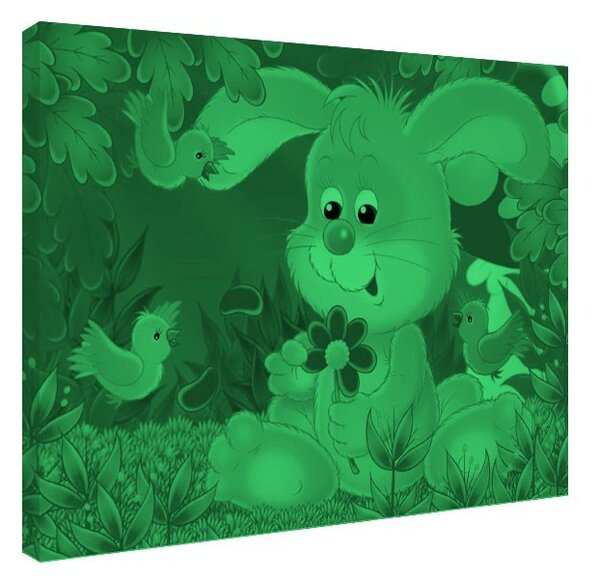 Tablou fosforescent Iepuras