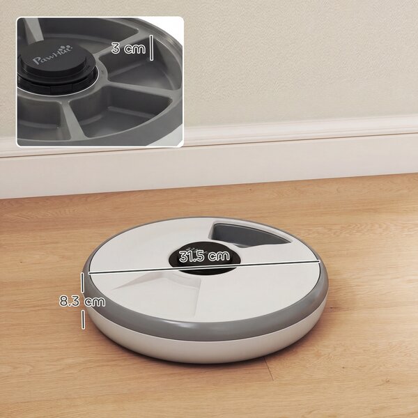 PawHut distribuitor automat cu timer | Aosom Romania