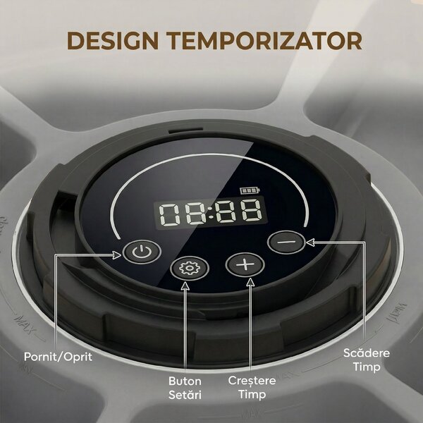 PawHut distribuitor automat cu timer | Aosom Romania