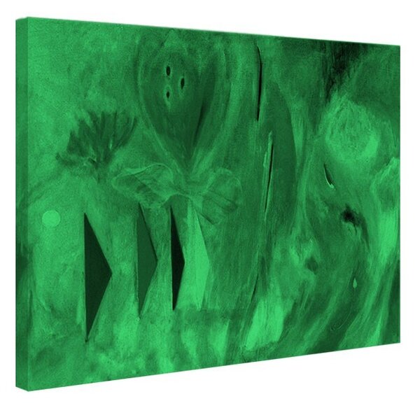 Tablou fosforescent Pictura albastra