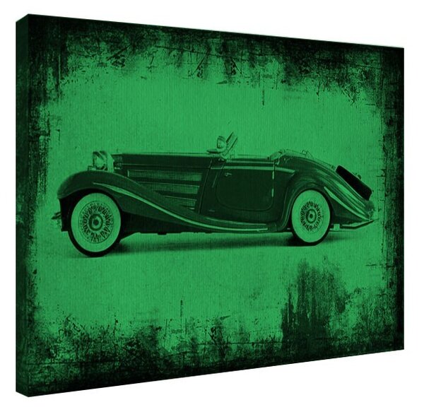 Tablou fosforescent Cabrio rosu