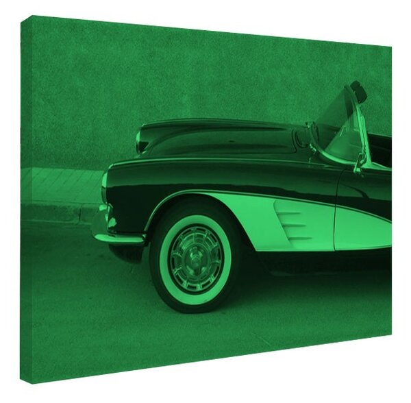 Tablou fosforescent Corvette