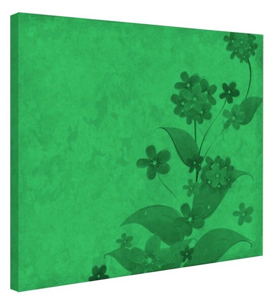Tablou fosforescent Flori vintage