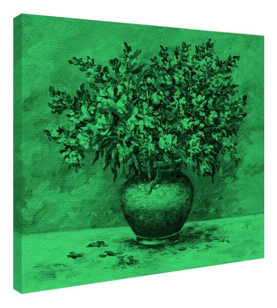 Tablou fosforescent Frezii in vaza de lut