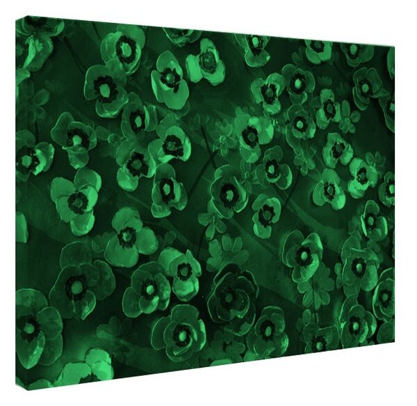 Tablou fosforescent Panselute multicolore