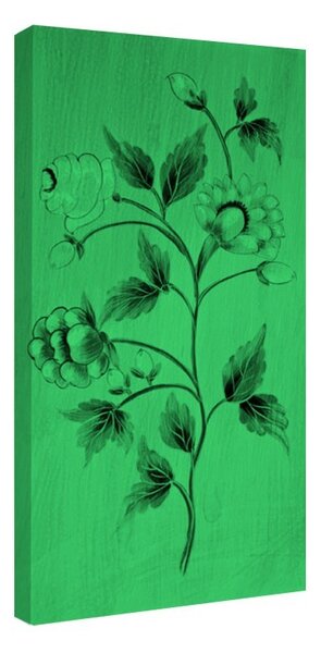 Tablou fosforescent Design floral