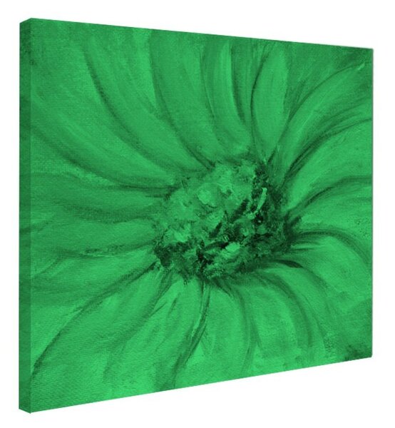 Tablou fosforescent Floare albastra