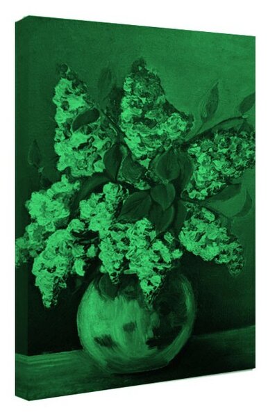 Tablou fosforescent Flori de liliac