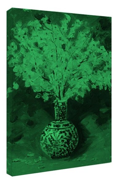 Tablou fosforescent Orhidee galbene