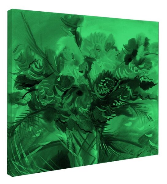 Tablou fosforescent Flori pastel