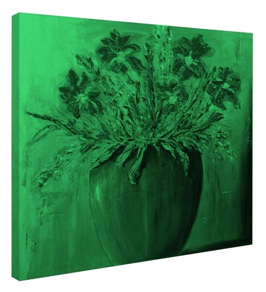Tablou fosforescent Flori rosii