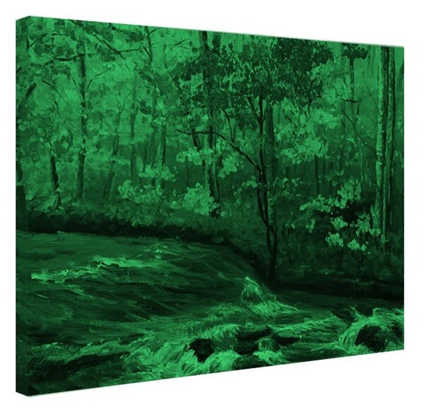 Tablou fosforescent Artar langa parau
