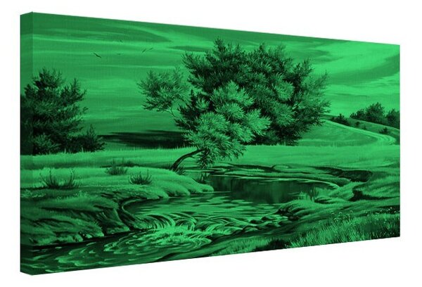Tablou fosforescent Linistea verii