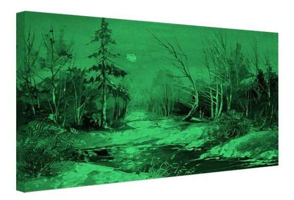 Tablou fosforescent Raul din padure