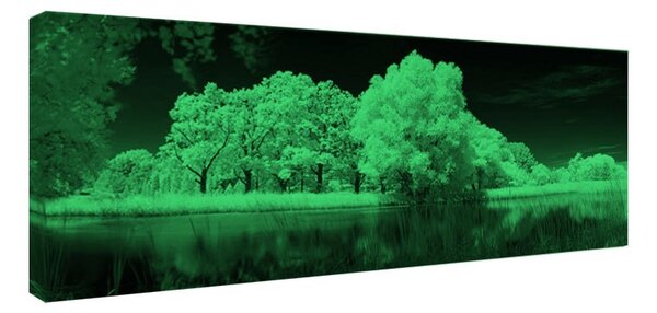 Tablou fosforescent Lac inghetat