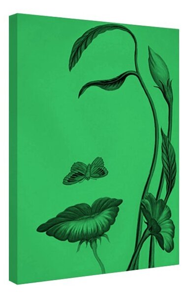 Tablou fosforescent Fata din flori