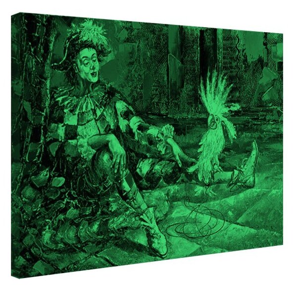 Tablou fosforescent Arlechin
