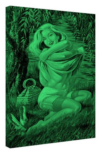 Tablou fosforescent La scaldat