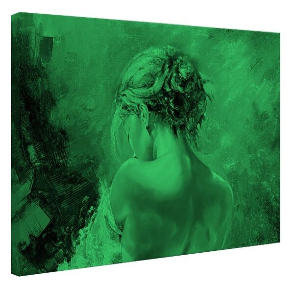 Tablou fosforescent Spate de femeie