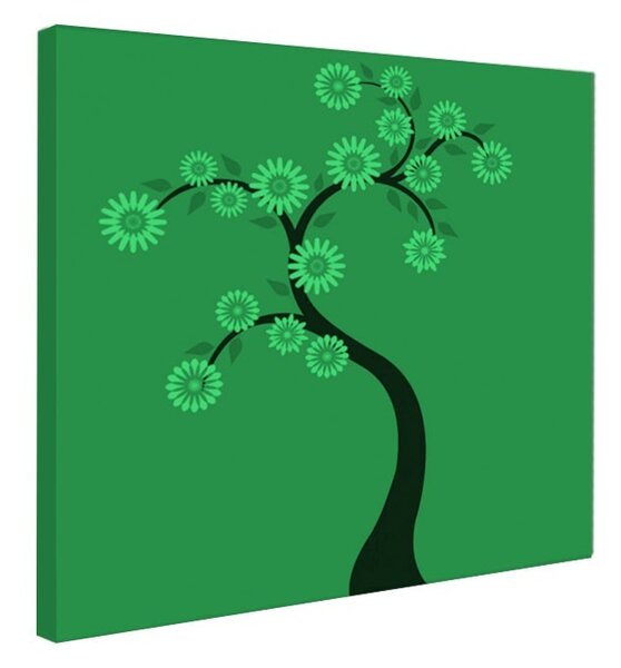 Tablou fosforescent Copac inflorit