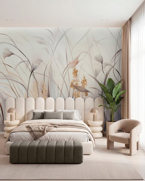 Tapet Flori uscate, Fototapet Modern, w05938 : Uwalls.ro