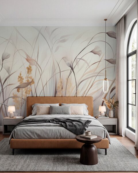 Tapet Flori uscate, Fototapet Modern, w05938 : Uwalls.ro