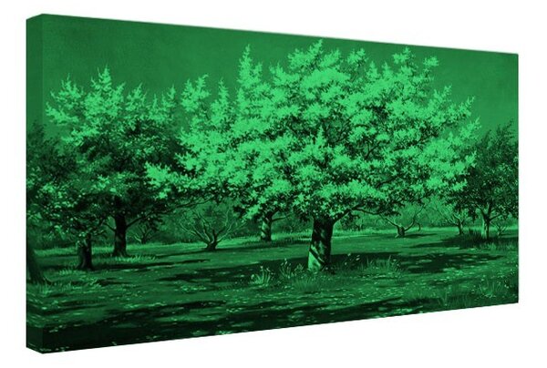 Tablou fosforescent Livada de primavara