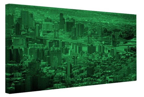 Tablou fosforescent Manhattan de sus