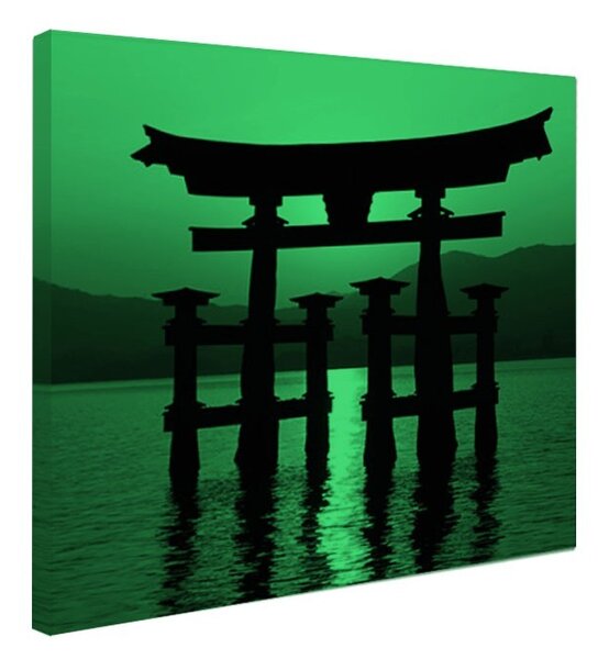 Tablou fosforescent Poarta Miyajima Torii