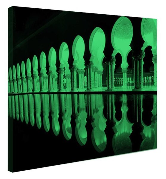 Tablou fosforescent Moschee in Abu Dhabi