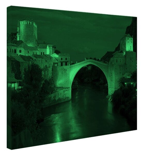 Tablou fosforescent Podul Mostar