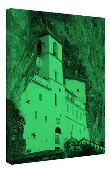 Tablou fosforescent Manastirea alba