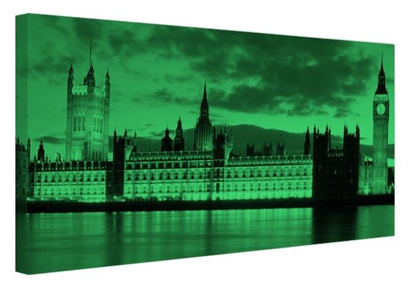 Tablou fosforescent Big Ben si Palatul Parlamentului