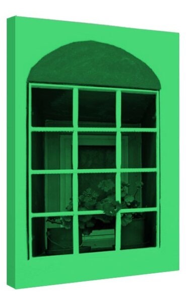 Tablou fosforescent Fereastra albastra