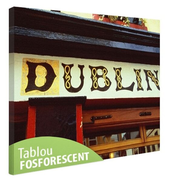 Tablou fosforescent Dublin