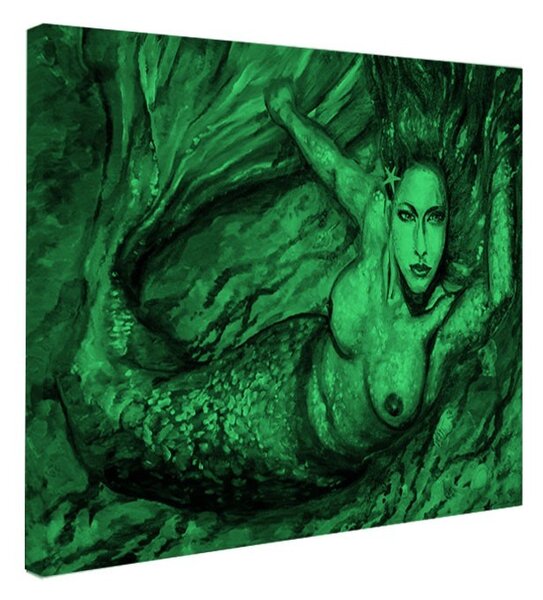 Tablou fosforescent Sirena