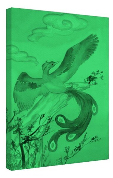 Tablou fosforescent Phoenix
