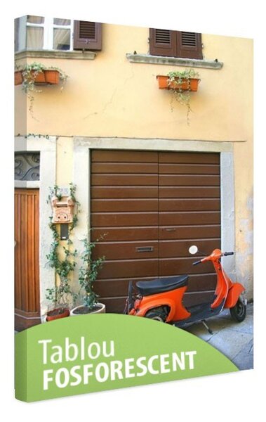 Tablou fosforescent Bucatica din Italia