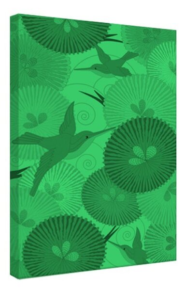 Tablou fosforescent Pasari Japonia