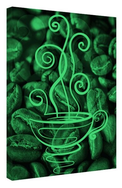 Tablou fosforescent Ceasca de cafea