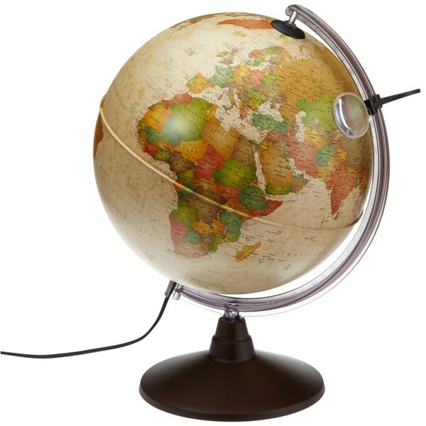 Glob geografic Marco Polo iluminat 25 cm
