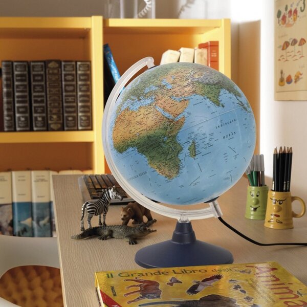 Glob geografic Elite iluminat 25 cm