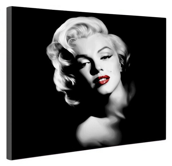 Tablou canvas fosforescent Marilyn Monroe, 60x40 cm
